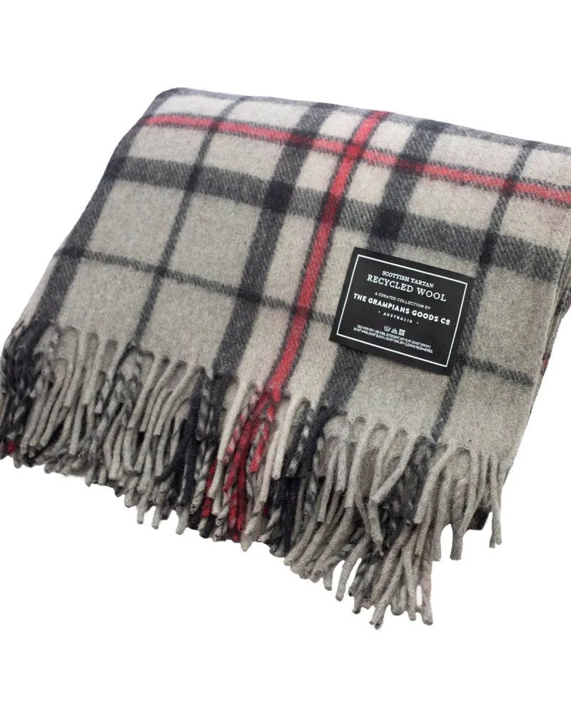 All weather tartan adventure blanket