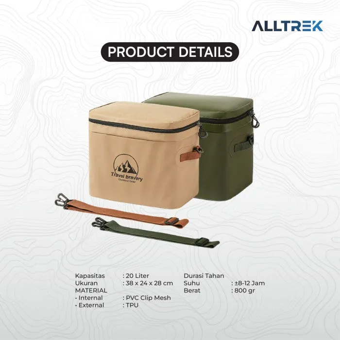 ALLTREK Cooler Bag 20L Cool Box Tas Pendingin Portable Camping Outdoor