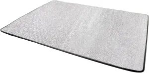 Aluminum Foil Insulated Camping Mattress for Travel, Waterproof Folding Foam Pad, 200cmx200cmx0.5cm