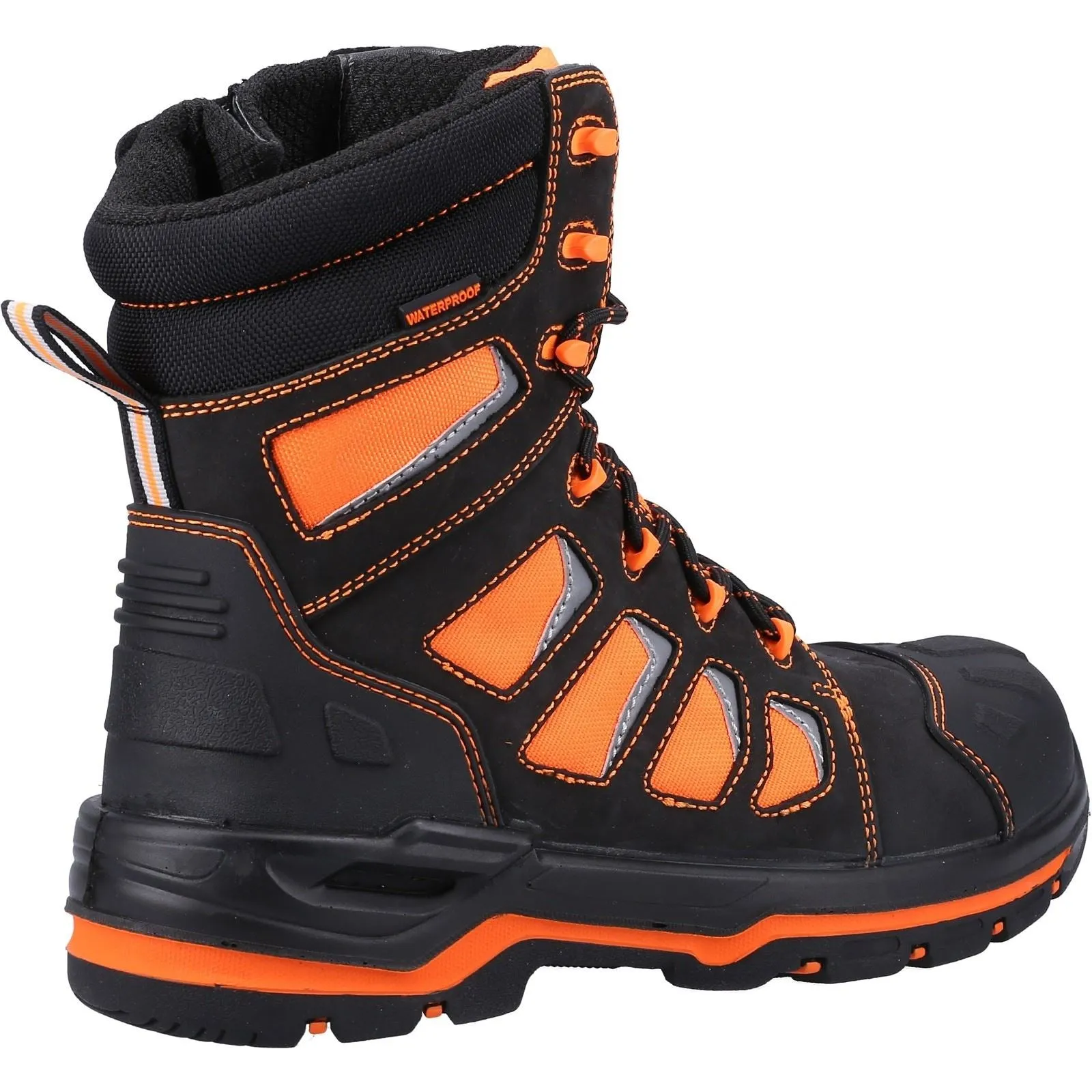 Amblers Safety Unisex AS972C Beacon Safety Boot in Orange