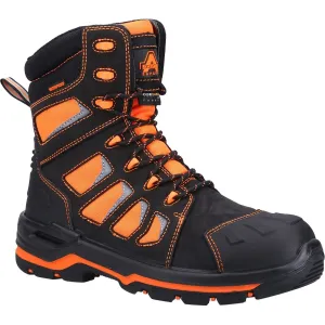Amblers Safety Unisex AS972C Beacon Safety Boot in Orange