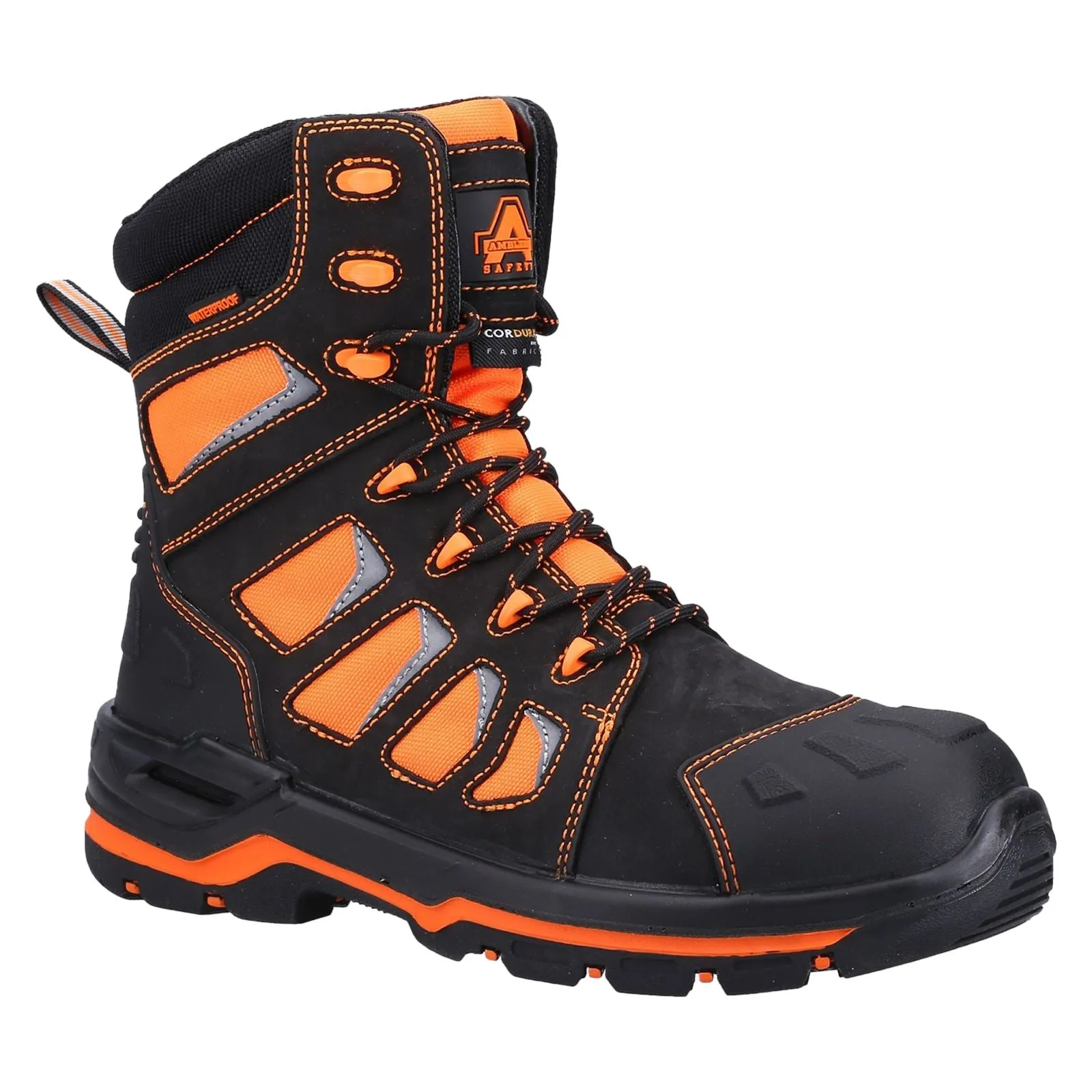 Amblers Safety Unisex AS972C Beacon Safety Boot in Orange