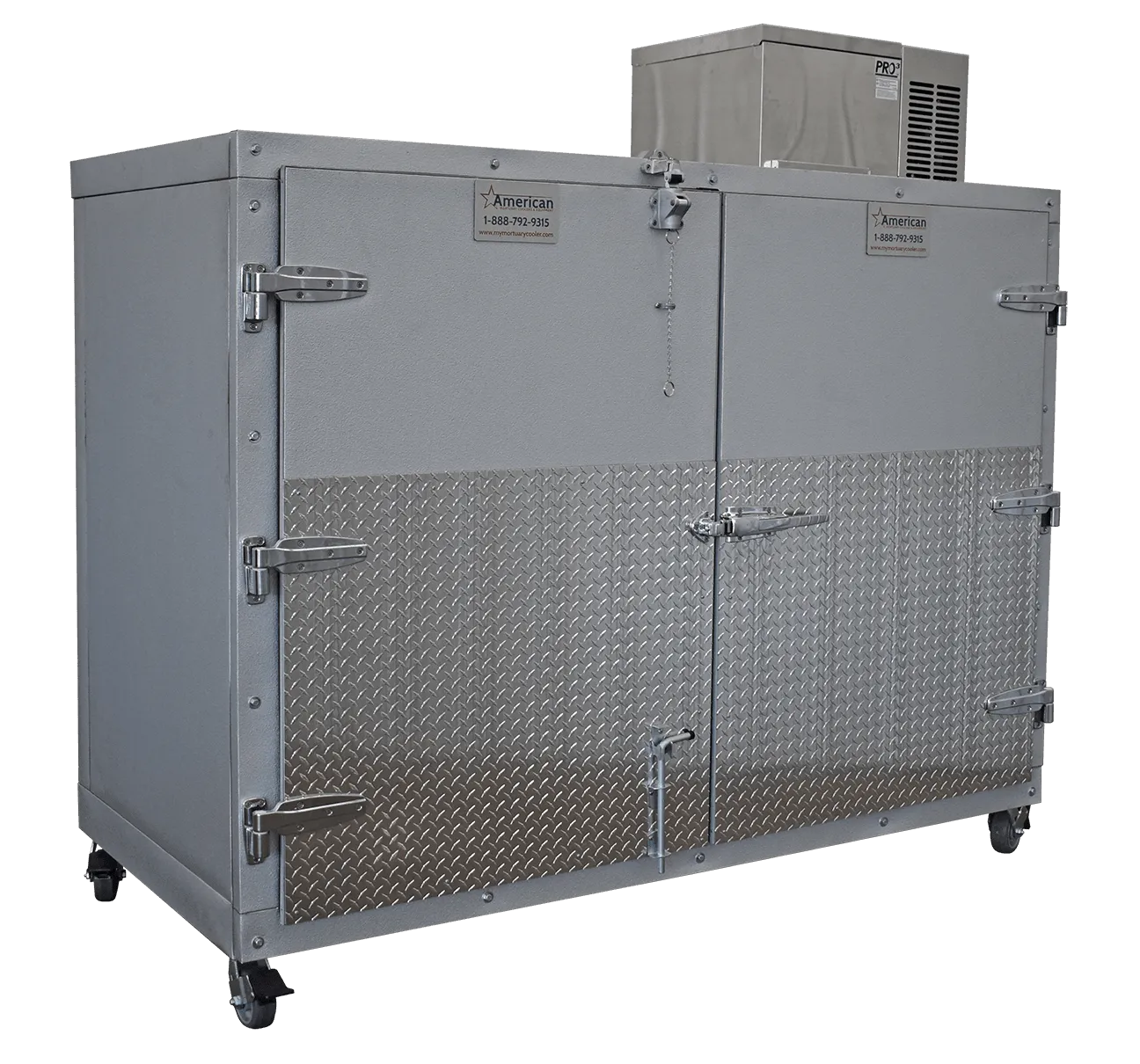 American 3BX-SL Mortuary Cooler: Durable, Reliable, Side-Loading Unit