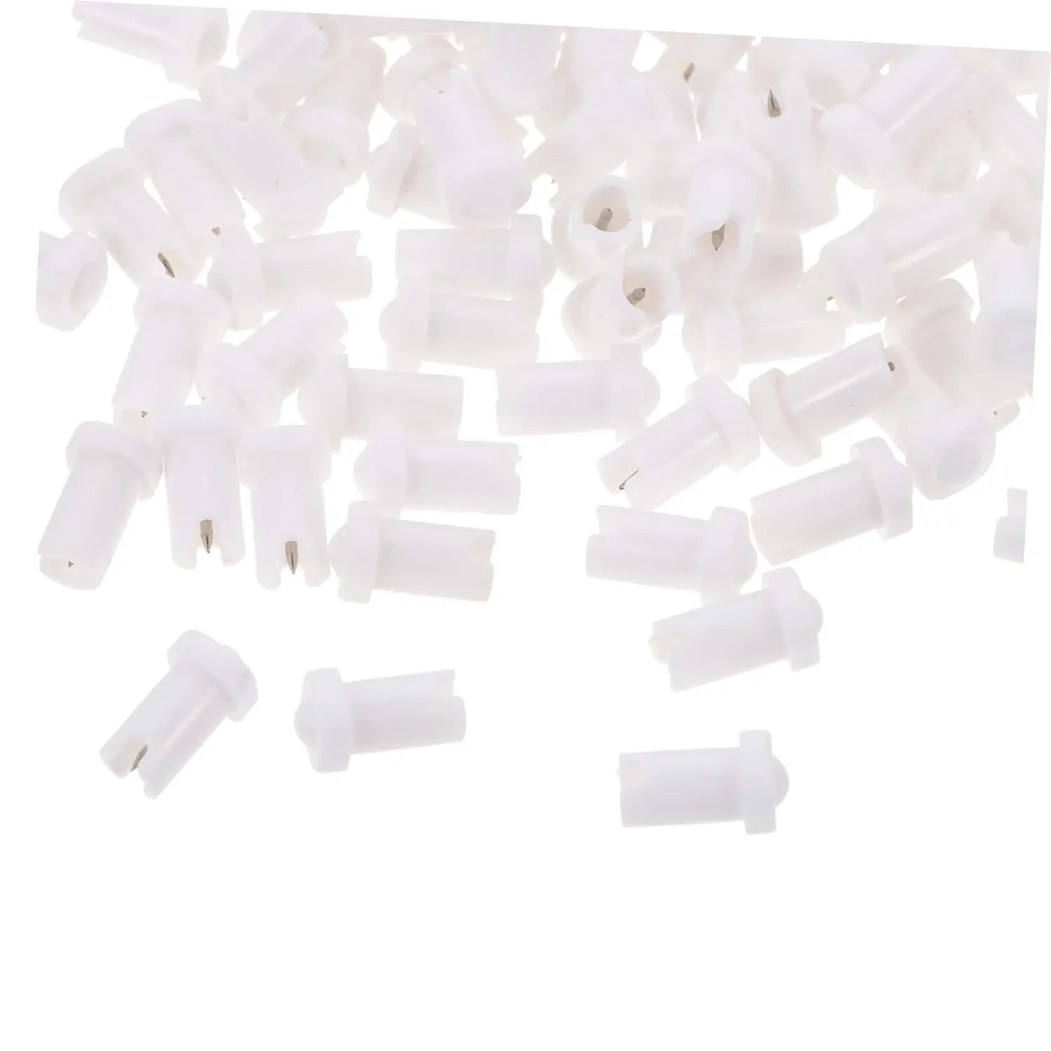 Angoily 400pcs Eyelash Extensions Bottle Needles -blocking Tips for Precision Application Nozzles for Salon and Use Essential Lash Extension Tools