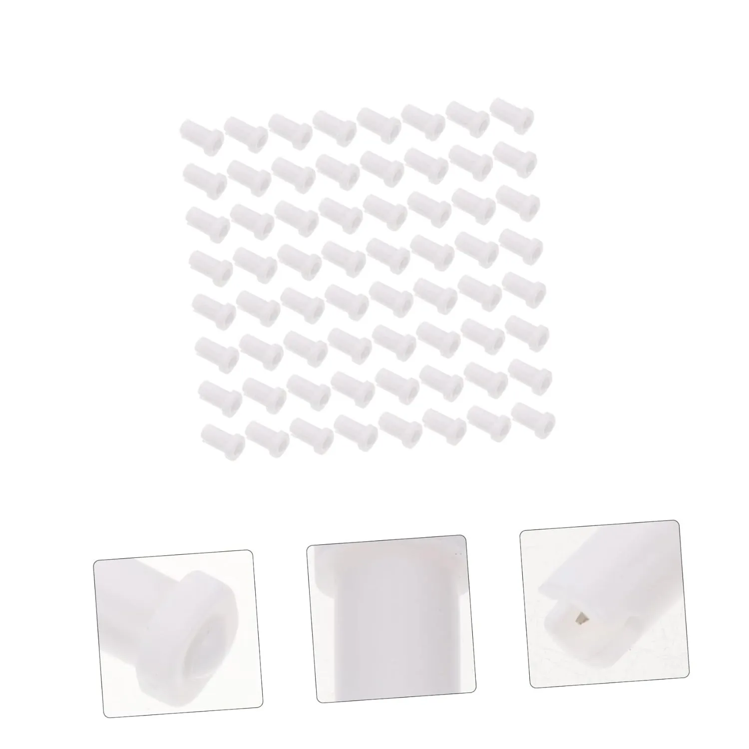 Angoily 400pcs Eyelash Extensions Bottle Needles -blocking Tips for Precision Application Nozzles for Salon and Use Essential Lash Extension Tools