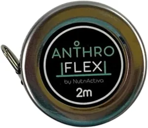 Anthroflex Student Anthropometry Kit with Anthropometer, Skinfold Caliper, Tape Measure, Bag - Level 1 (White)