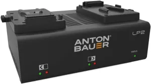 Anton Bauer LP2 Dual V-Mount Battery Charger with LED Display