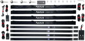 Aputure Infinibar PB12 4-Light Kit with Infinite Blending Design for Cinematographers, Lighting Technicians, and More