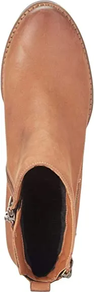 Aqua College Womens Nancy Nubuck Waterproof Booties Tan 10 Medium (B,M)