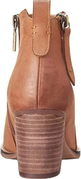 Aqua College Womens Nancy Nubuck Waterproof Booties Tan 10 Medium (B,M)