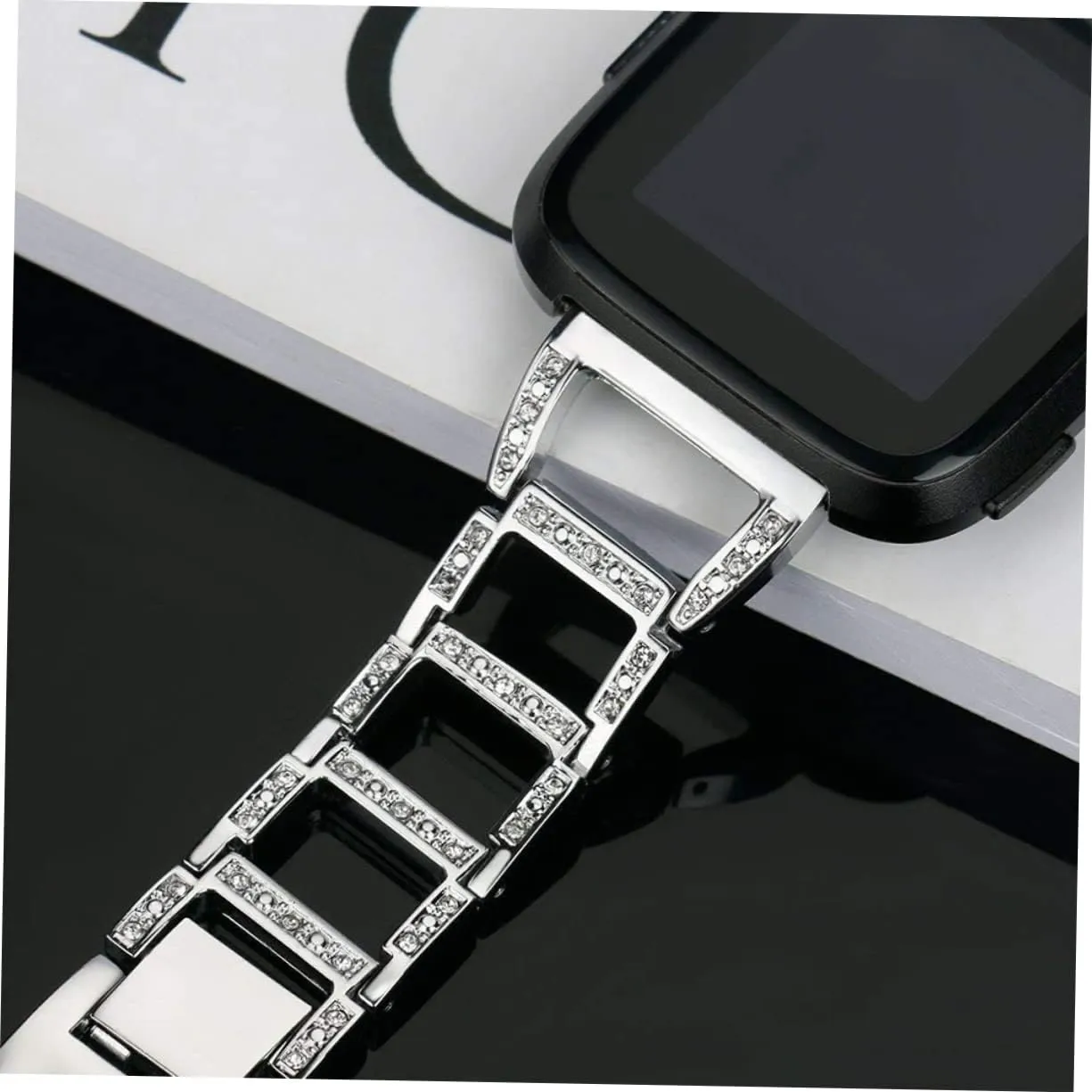 ARTIBETTER 1pc Stainless Steel Strap Replacement Stainless Steel Watchband Band Wristwatch Strap Accessories