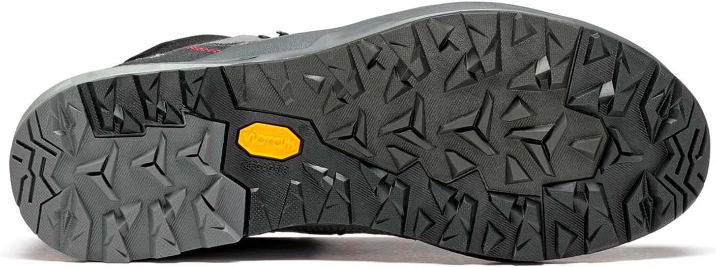 ASOLO Men's Falcon EVO GV Waterproof Breathable Lace-Up Outdoor Hiking Boots with Suede & Nylon Upper, High-Traction Outsole