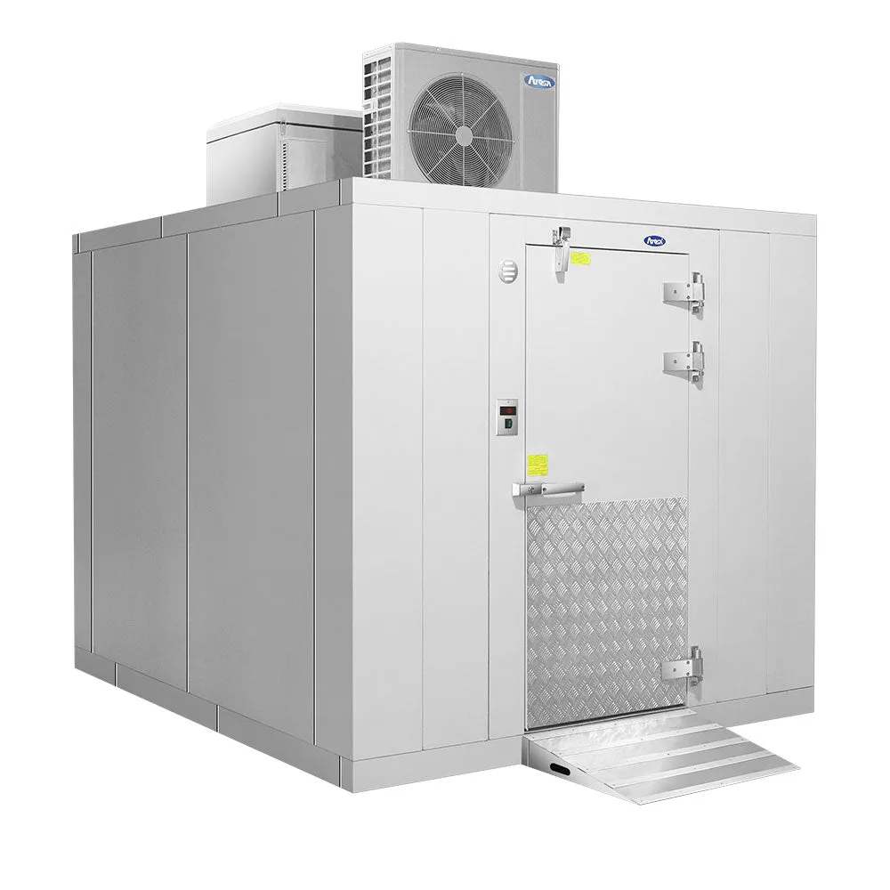 Atosa AWC1012-TF - 10' x 12' x 7'6" Walk-in Cooler with Reinforced Floor with Diamond Tread Kick Plates