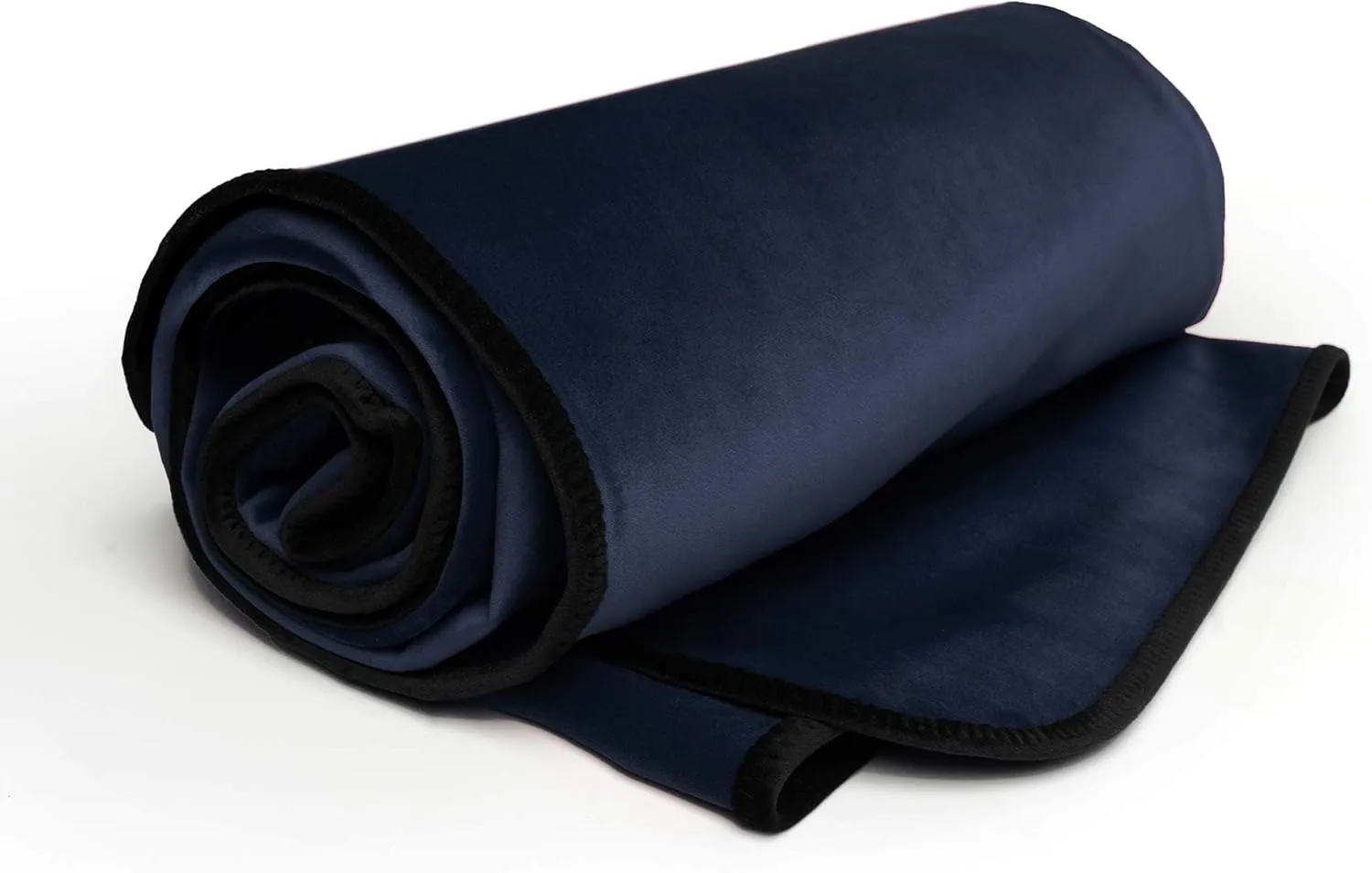 Avana Waterproof Throw - Sensual Blanket for Adults - Made in The USA - Small Size, Micro-Velvet Blue