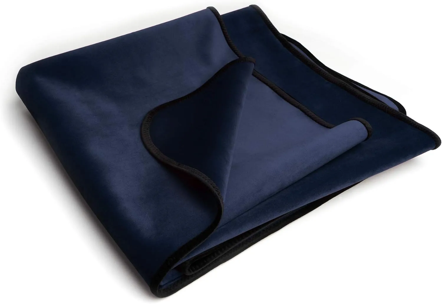 Avana Waterproof Throw - Sensual Blanket for Adults - Made in The USA - Small Size, Micro-Velvet Blue
