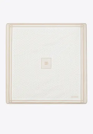 Baby Boys DG Logo Print Blanket