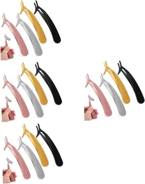 Balacoo 16 Pcs False Eyelashes Tool Lash Removal Eyelash Extension Eyelash Applicator Tools Lash Mascara Makeup Tools Lash Extension Application Stainless Steel Crafts Make up, Medium