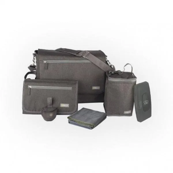 bblüv Ultra – Complete Diaper Bag with Accessories & Changing Mat