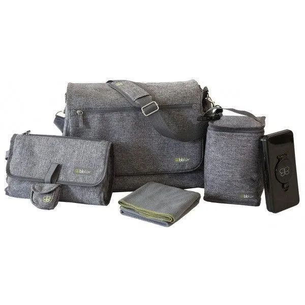 bblüv Ultra – Complete Diaper Bag with Accessories & Changing Mat