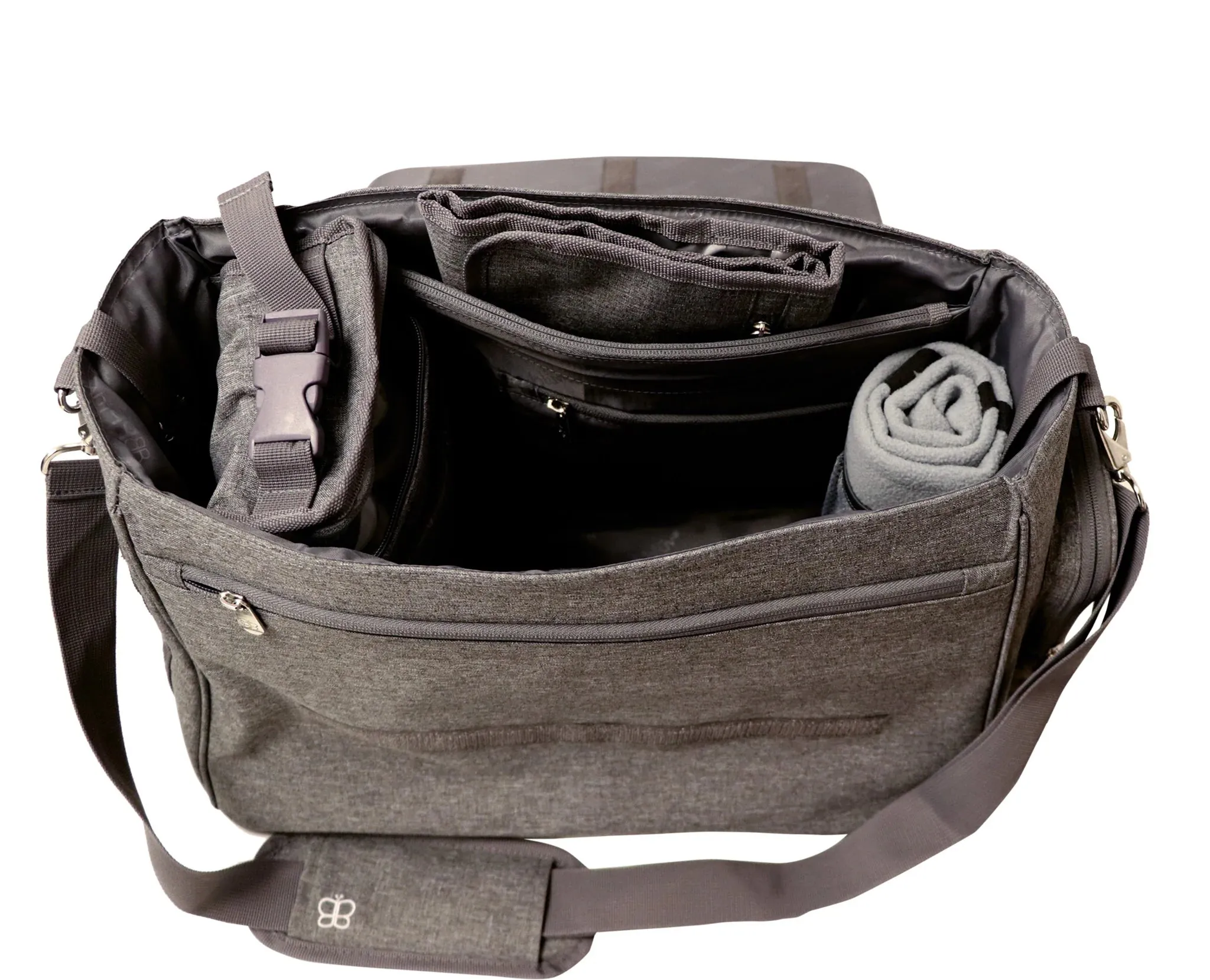 bblüv Ultra – Complete Diaper Bag with Accessories & Changing Mat