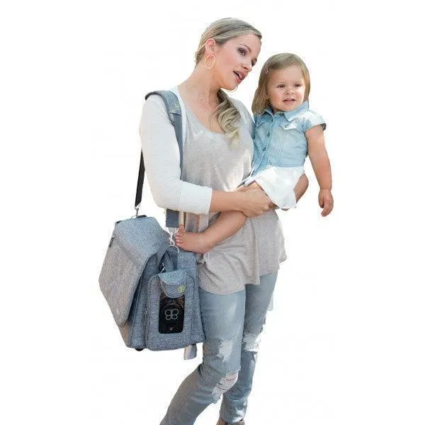 bblüv Ultra – Complete Diaper Bag with Accessories & Changing Mat