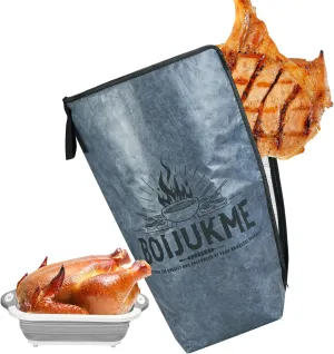 BBQ Blanket for Resting Meat,Insulated Meat Resting Bag for Smoking Meat Accessories,3 in 1bbq prep tub ，Rest Ez BBQ Blanket,Reusable Meat Resting Bag