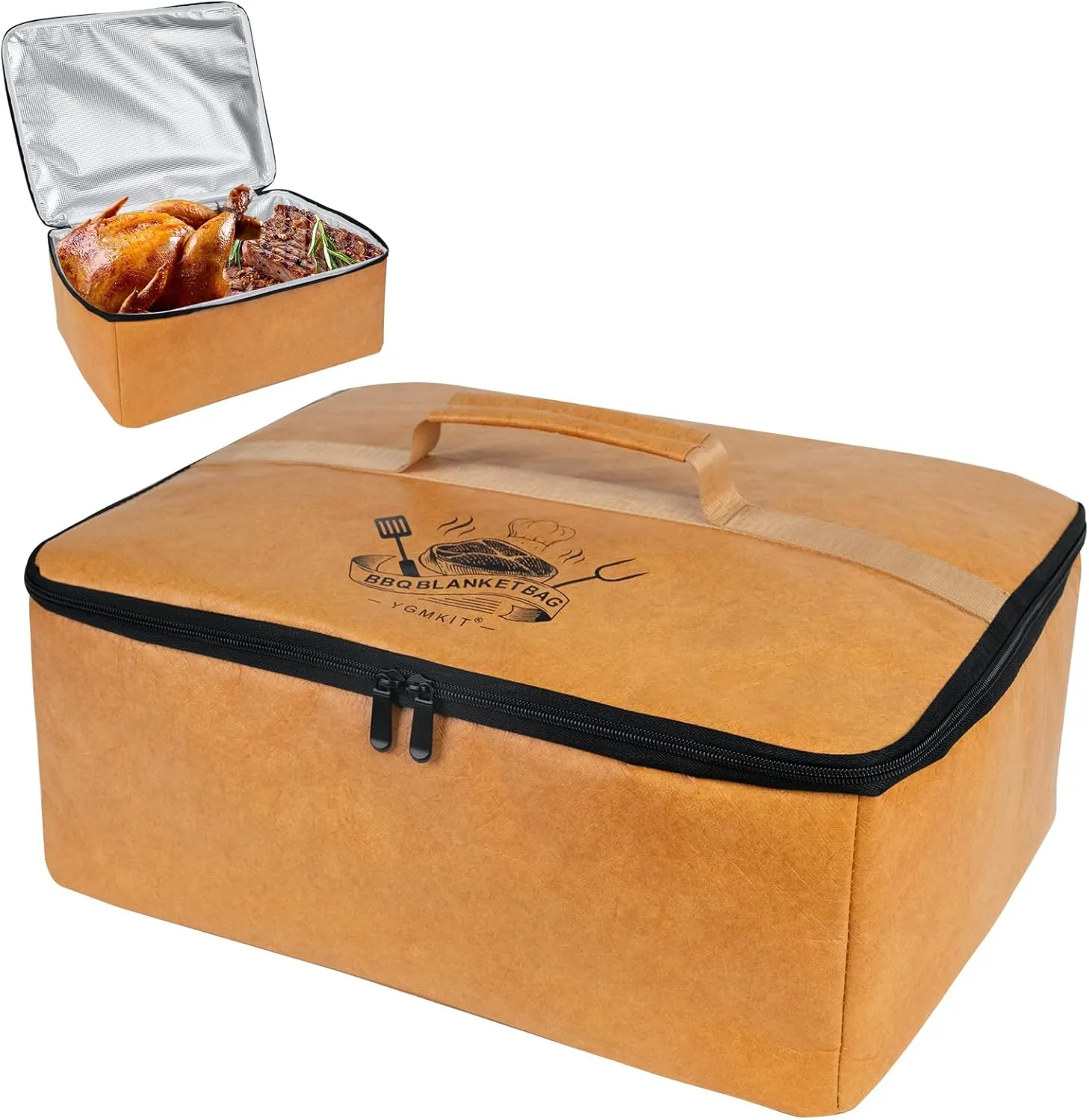 BBQ Blanket for Resting Meat,Reusable BBQ Resting Bag for Meat,Meat Brisket Resting Bag,Meat Blanket for Resting Large Barbecue Resting Blanket For Outdoor Smoker and Grilling