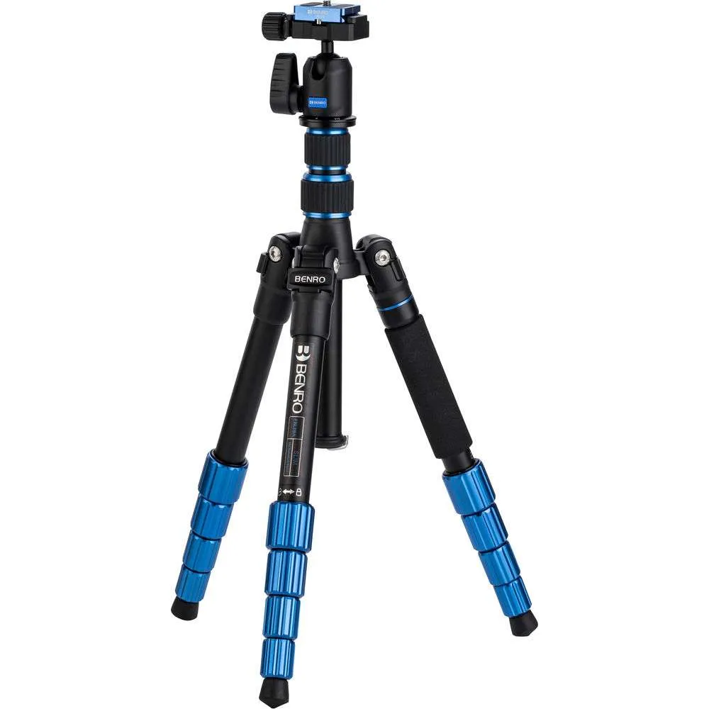Benro FSL09AN00 Slim Travel Tripod Kit with N00 Ball Head - Aluminium