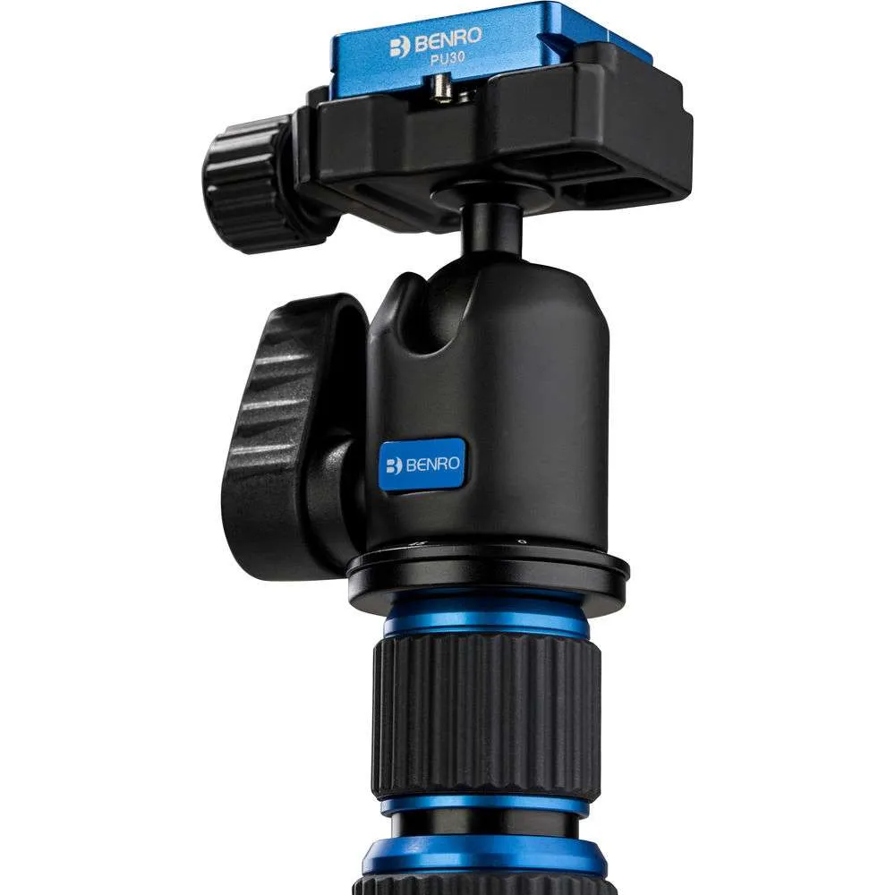 Benro FSL09AN00 Slim Travel Tripod Kit with N00 Ball Head - Aluminium