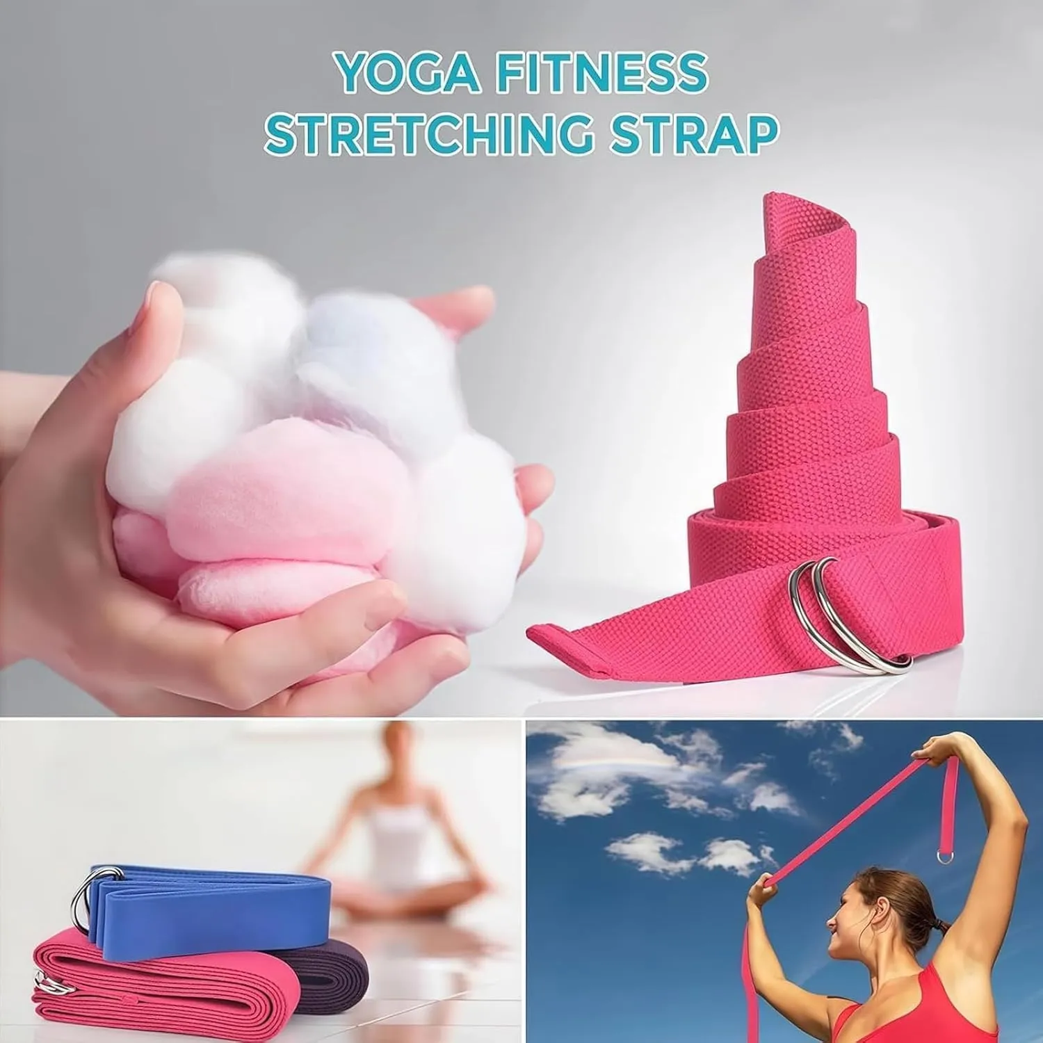 Better-Me Pilates Kit, Better-Me Pilates Essentials Kit for Women, Figure 8 Resistance Band, with Working Out Glutes Yoga Ball, for Gym Workout, for Stretching, Advanced and Beginners Users