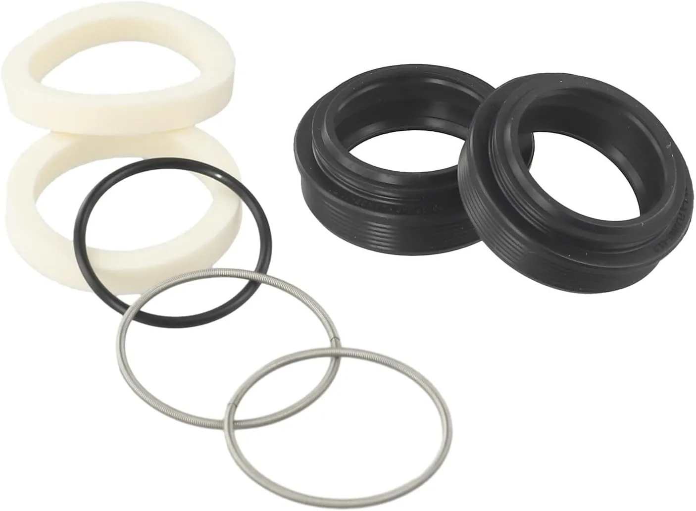 Bicycle Fork Dust Seal 30-40mm, Fork Oil Seals Kit Fit For FOX, For ROCKSHOX, For MANITOU, For SR SUNTOUR, Bicycle Front Fork Seal Kit, Front Fork Shock Oil Seal And Dust Seal Set(40x53mm) (30x42mm)