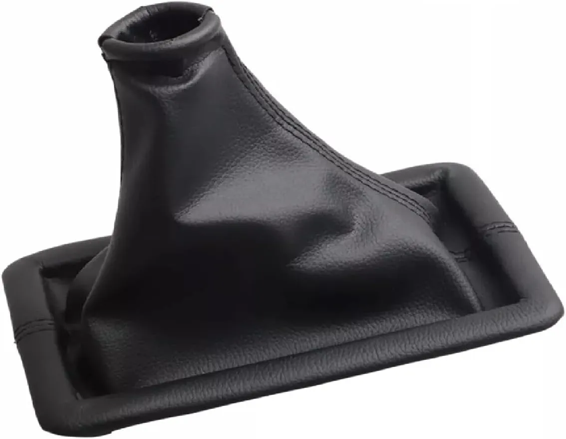 Black Fit for 2005-09 Ford Mustang Gear Shift Knob Shifter Boot Cover with 5 Speed B