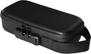 Black Insulin Cooler Travel Case with Combination Lock, Portable Medication Cooler Bag, Diabetes Supplies Organizer