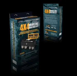 Blackhawk4x4 4way breather Kit - TOYOTA - NISSAN - HOLDEN - MITSIBISHI
