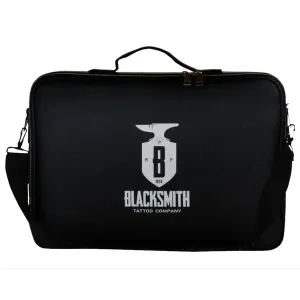 BLACKSMITH Master Tattoo Institute Cosmetic Kit – PMU & Micro blading Set with Machine, Inks, Practice Skins, Tools & Accessories – Professional Permanent Makeup Kit for Brows, Lips, Areola & More