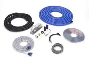 BLAUPUNKT BMK00 Complete Car Audio 0 Gauge Amplifier Installation Kit with User Friendly Sound System Accessories
