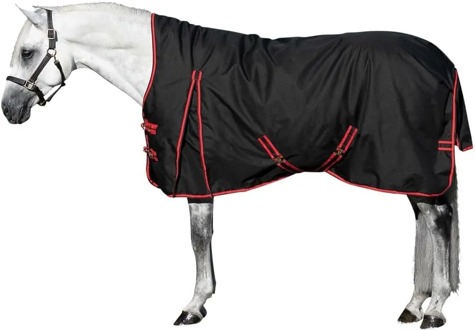Blizzard II Horses Turnout Blanket | Euro Fit Coverage | 1200 Ripstop Polyester | Waterproof Horse Sheet | Horse Rain Sheet
