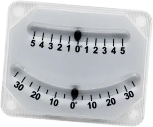 Boat Clinometer Built in Steel Ball Trailer SUV Truck Vehicles RV Balancer Tool Car Angle Slope Meter Level Indicator