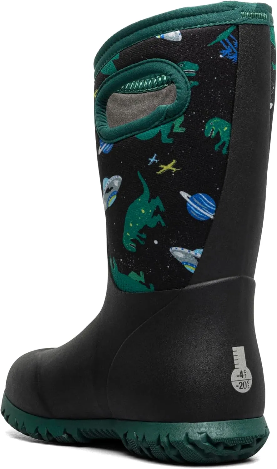 BOGS Unisex-Child York-Jurassic Dino (Toddler/Little Big Kid) Rain Boot