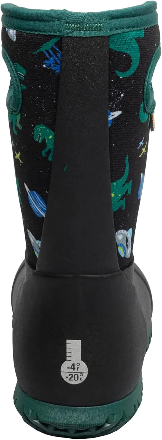 BOGS Unisex-Child York-Jurassic Dino (Toddler/Little Big Kid) Rain Boot