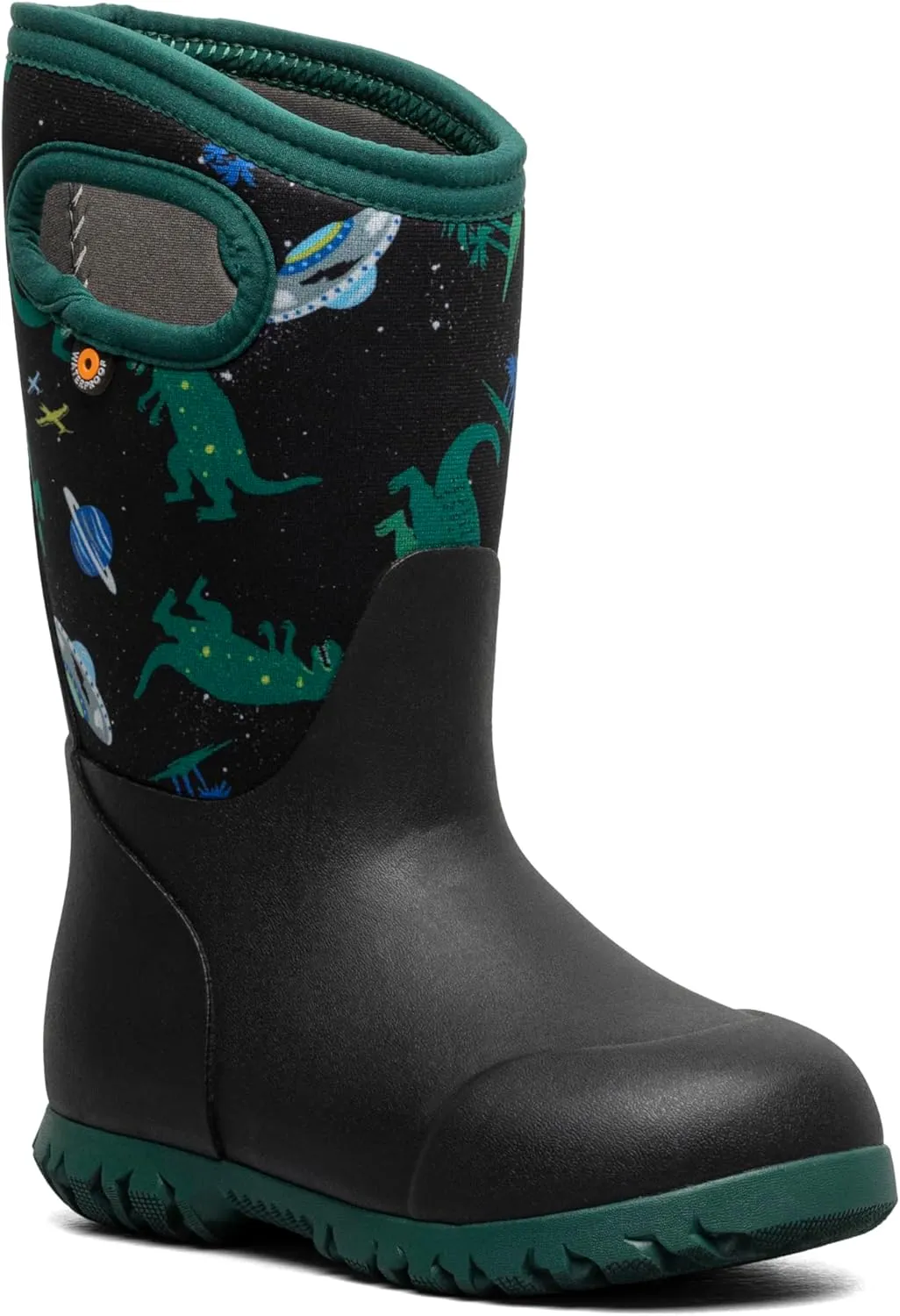 BOGS Unisex-Child York-Jurassic Dino (Toddler/Little Big Kid) Rain Boot