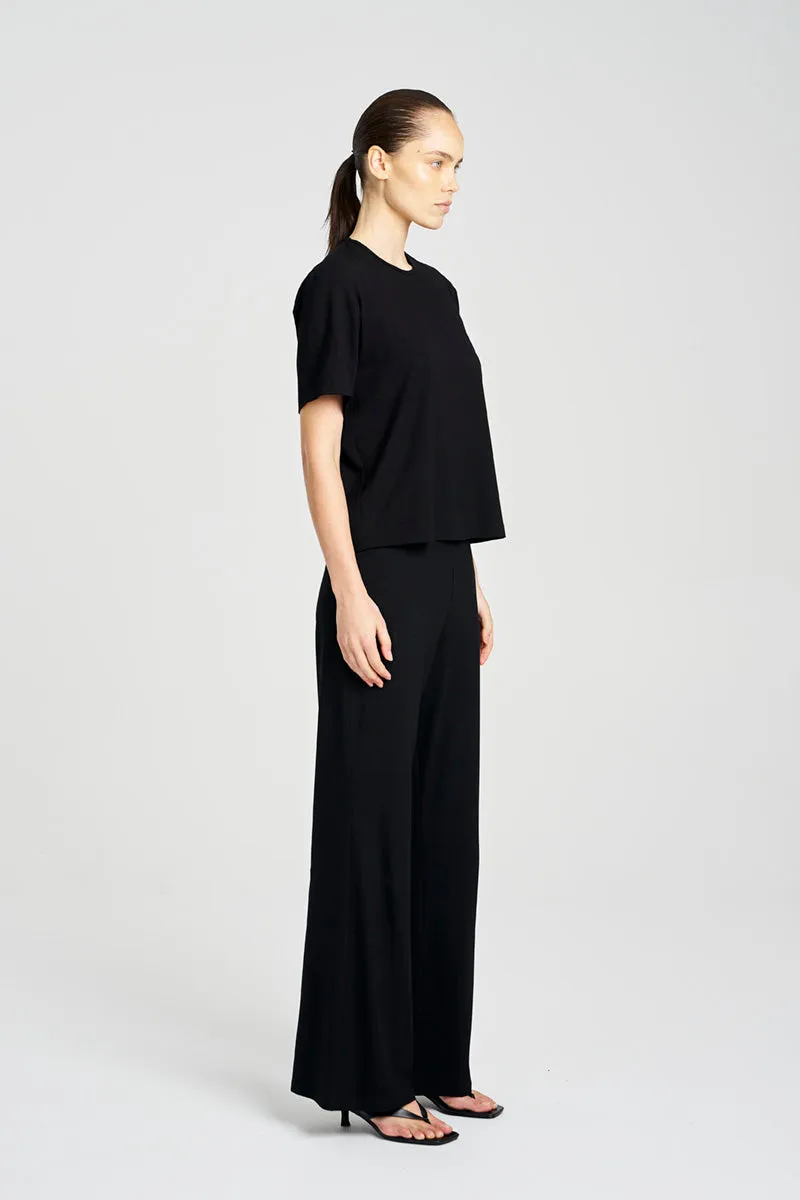 BOOT PANT - Black