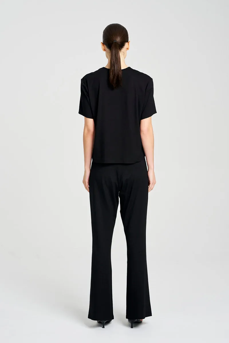 BOOT PANT - Black