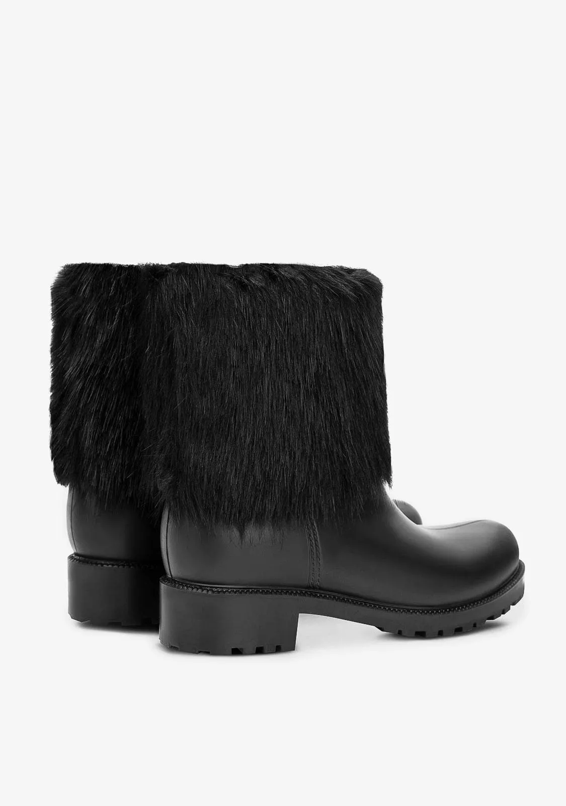 Boots Rain Drizzle Black