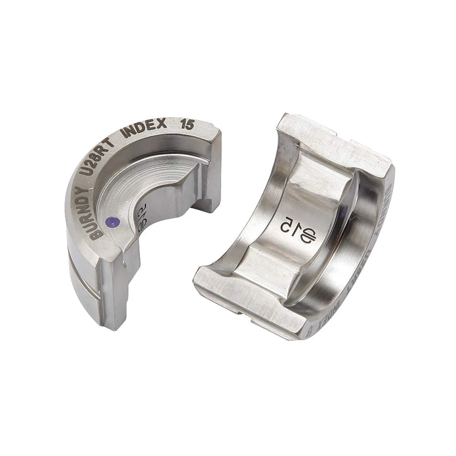 Burndy U28RT Stainless Steel U Die, Index 15, Purple