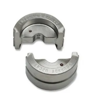 Burndy U2CRT Stainless Steel U Die, Index 10, Brown