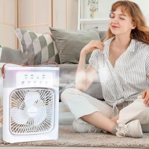 Buy Mini AC Cooler USB Powered Spray Mist Fan in Wholesale Rate