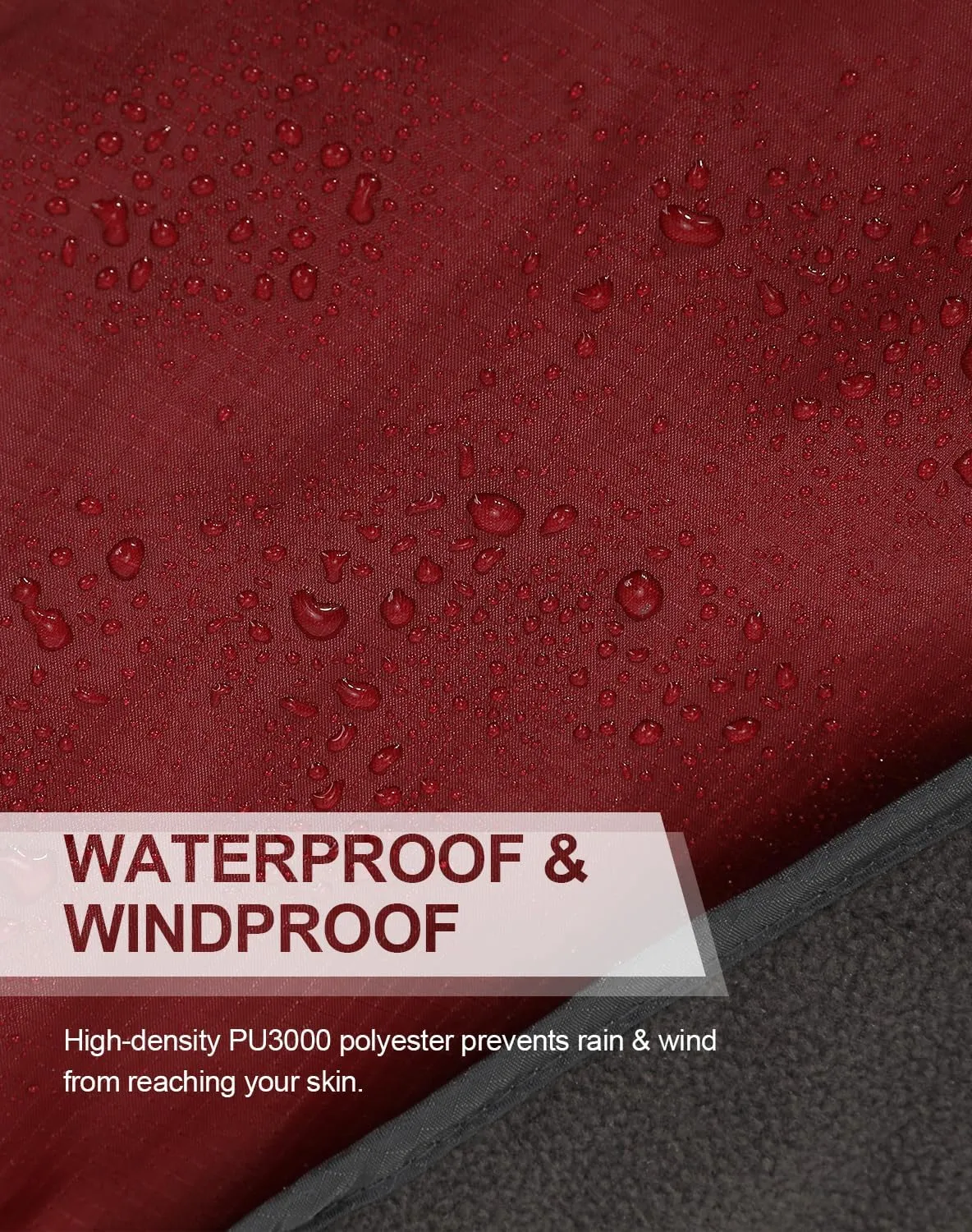 C-LIGHT Outdoor Hoodie Blanket - Stadium Blankets Waterproof Windproof - Emergency Warm Blanket for Rain&Cold Weather - Perfect for Picnic, Camping, Outdoor Sports Event, Stadium, Beach