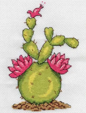 Cactus Cross Stitch Kit by Design Works