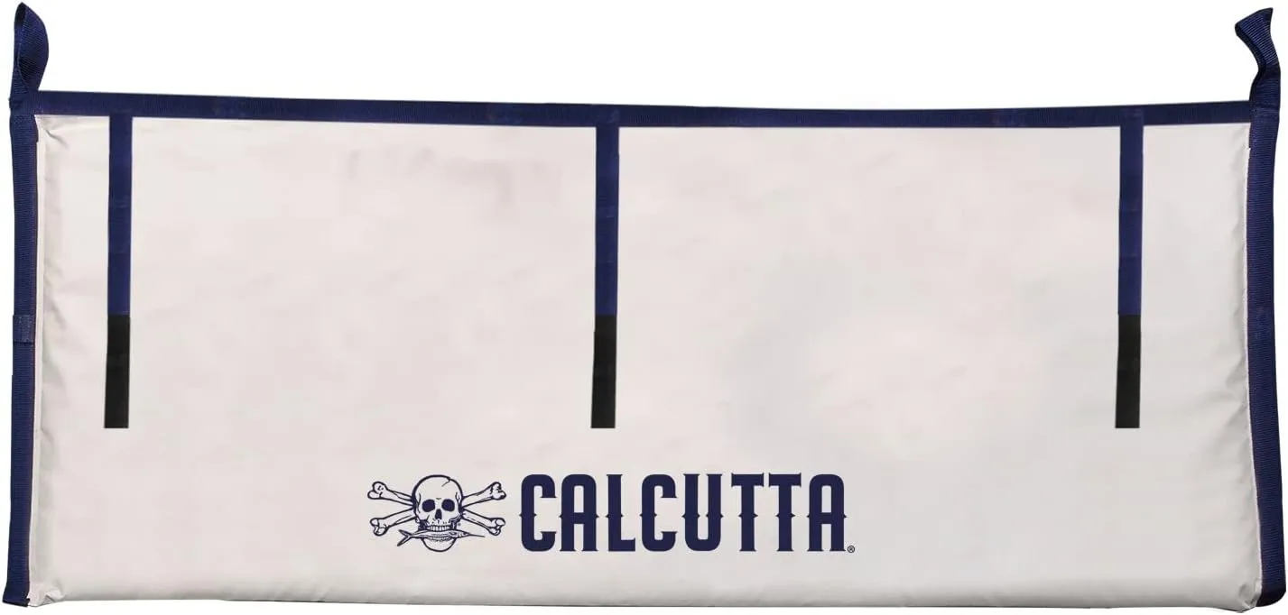 Calcutta Insulated Fish Bag Keeps Ice for 24 Hours | Waterproof Fish Cooler with Nylon Carrying Straps | Fish Kill Bag Featuring a Built-in Ruler for Measuring Fish